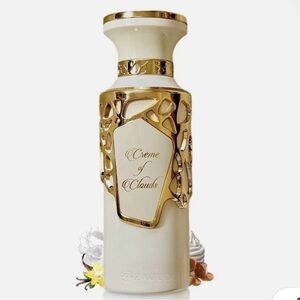 Preowned (lightly used) Creme of Clouds By Fragrance World EDP, 3.4 fl oz/100 ML